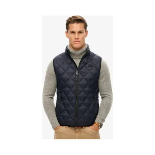 Superdry Anzugssakko Gilet Diamond Quilt Fuji Lite thumbnail