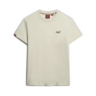 Superdry Essential Logo Emb Tee Heren T-shirt - Straw Grey Marl