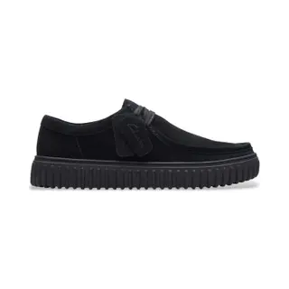 Clarks Für Herren. 26172019 Torhill Lo Lederschuhe Schwarz (40), 1 Bis 3 Cm, Wildleder, Schnürsenkel, Lässig