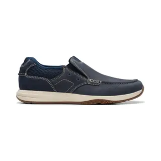 Clarks Instapper Sailview Step Blauw Nubuck