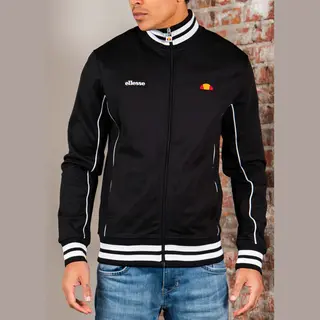 Ellesse Milan Trainingsjack Zwart Xl Man