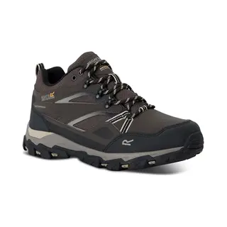Regatta Men's Holcombe Low Iii Walking Shoes Water Resistant Padded Durable Hiking Footwear