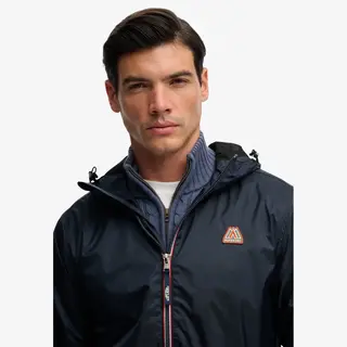 Superdry Windbreaker Jas Navy - Maat 3XL - Heren - Functionele Jassen