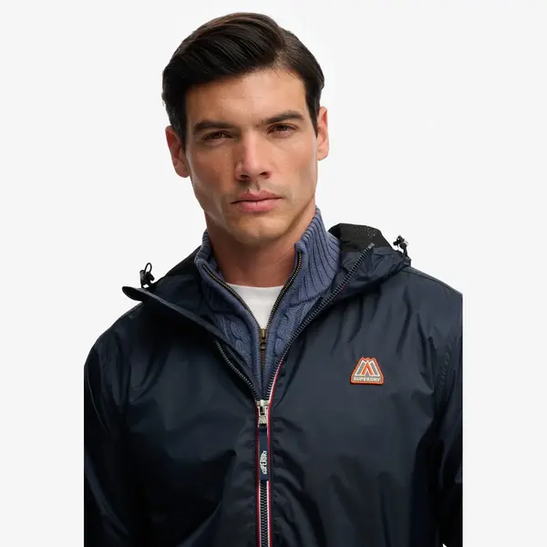 Superdry Windbreaker Jacke Navy - Größe 3XL thumbnail