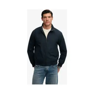 Superdry Für Herren. M5012343A Harrington Classic Jacke Navy (Xxl), Lässig, Baumwolle, Polyester, Marine