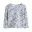 Ecru Blue Ditsy Floral