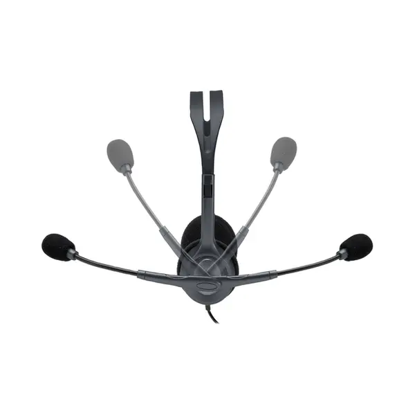 Logitech H111 Kopfhörer Kabelgebunden Kopfband Büro/Callcenter Grau thumbnail
