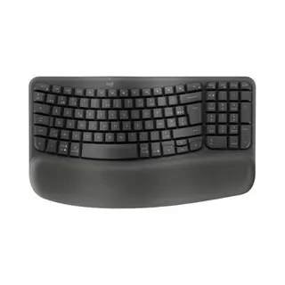 Logitech Ergo 920-012292 toetsenbord Kantoor Rf-draadloos + Bluetooth Azerty Belgisch Grafiet