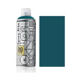 Spray.Bike Fahrrad Lackspray - Blaugrün Matt (London- Battersea) In 400 Ml Spraydose - Keine Grundierung Notwendig - Fahrrad Lack, Sprühlack,