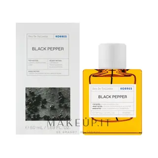 Korres Black Pepper Eau De Toilette 50ml