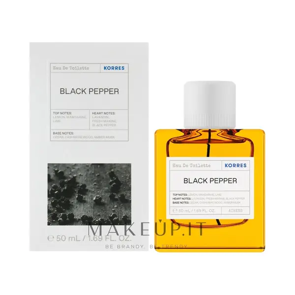 Korres Black Pepper Eau De Toilette 50ml thumbnail