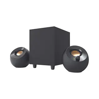 Creative Labs Creative Pebble Plus Lautsprecher-Set 8 W Zuhause Schwarz 2.1 Kanäle