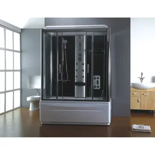 Wiesbaden Paris Bad-douche Cabine 170x90cm Hoogte 220cm Veiligheidsglas 5mm