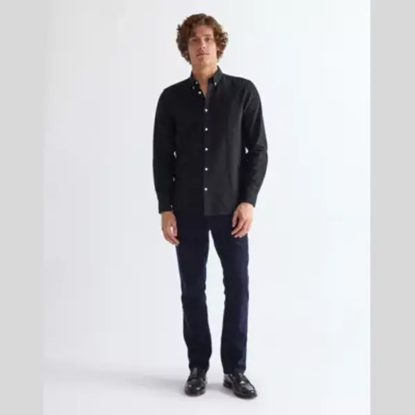 Wrangler Herren Greensboro Jeans, Black Back, 40W / 32L Eu thumbnail