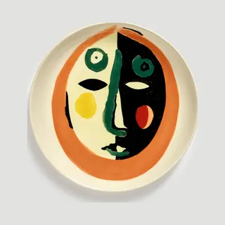 Serax - Glasteller Feast - Bunt - Emaillierter Sandstein - Designer Ivo Bisignano
