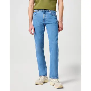 Wrangler Herren Jeans Blau Straight Fit