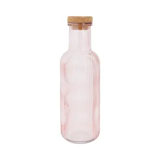 Cosy&Trendy Cosy & Trendy Karaf Raya Roze 1 Liter Glas - Luchtdichte Kurk