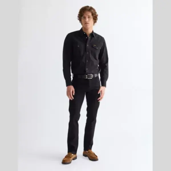Wrangler Jeans 'Greensboro' Black Denim thumbnail