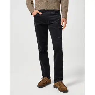 Wrangler - Greensboro - Heren Regular-fit Corduroy - Black
