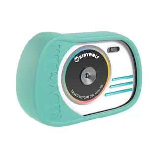 Kidywolf Kidycam Fototoestel Cyaan - Camera Voor Kinderen 3 Tot 12 Jaar