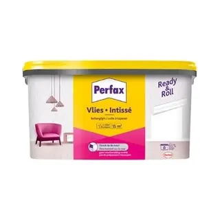 Perfax Ready&Roll Behanglijm Vlies 2.25 Kg | Vliesbehang Behangplaksel | Behanglijm Transparant | Alle Ondergronden Behanglijm