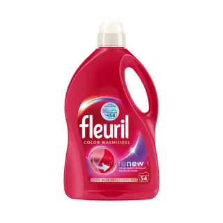 Fleuril Wasmiddel 54 Wasbeurten Color 2, 430 Liter