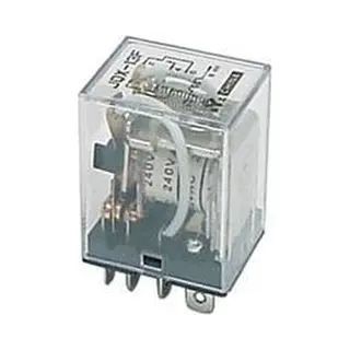 Hq Krachtig Relais 10A/24VDC-220VAC 2 X Wissel 240Vac (VR10HD2402C)