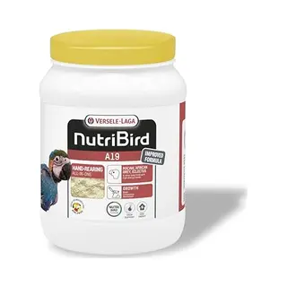 Versele-Laga - NutriBird A19 - Handgekweekte Voeding Voor Papegaaienvogel - Aras, Gabon Grijs, Electus - Energie - 800 G