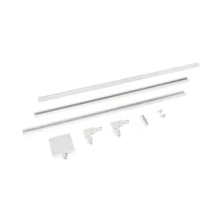 Lucide Track Starter-Set - 1-Phasen Stromschiene/Schienensystem - 2 Meter - Weiss