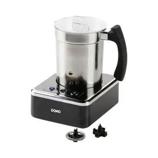 Domo DO717MF melkopschuimer & -opwarmer Automatisch Zwart, Roestvrijstaal