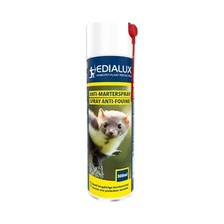 Edialux Afweerspray Tegen Wezens En Marters, 500 Ml, Bescherming Voor Auto, Zolder En Garage, Milieuvriendelijk Afweermiddel, Eenvoudig Aan Te Brengen