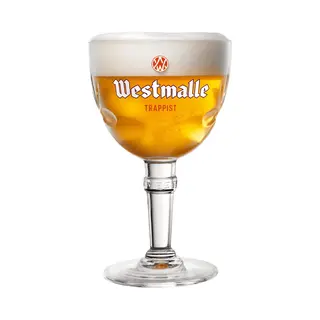 Neutraal Westmalle Bierglas 33 Cl