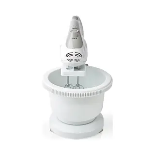 Nedis KAHM110CWT mixer Handmixer 200 W Grijs, Wit