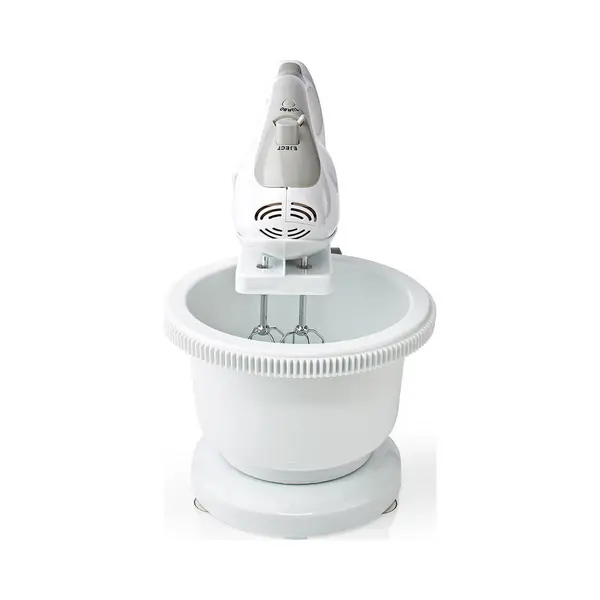 Nedis KAHM110CWT mixer Handmixer 200 W Grijs, Wit thumbnail