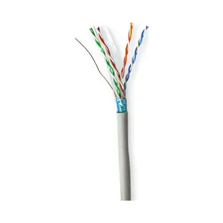 Nedis CCBG8522GY50S Netzwerkkabel Grau 50 m Cat6 F/Utp (Ftp)