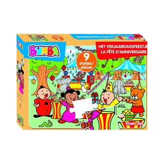 Bumba - Puzzel - 9 Stukjes - Het Verjaardagsfeestje