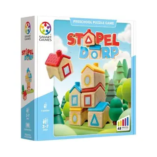 SmartGames - Stapel Dorp - 48 Opdrachten