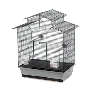 Ebi Duvo+ Kafig Iza 2, Vogelhuisjes