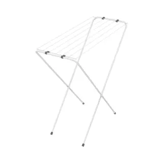 Urban Living Wasrek/droogrek - Wit - Metaal - 83 X 89 X 34 Cm - Staand