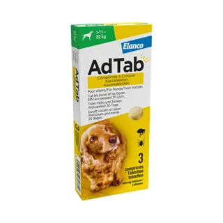 AdTab Hund - 450 Mg - 11-22 Kg - 3 Tabletten