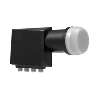 Inverto N-Ultra-QDL412-Idlt Rauscharmer Signalumsetzer 10,7 - 11,7 GHz Schwarz, Grau