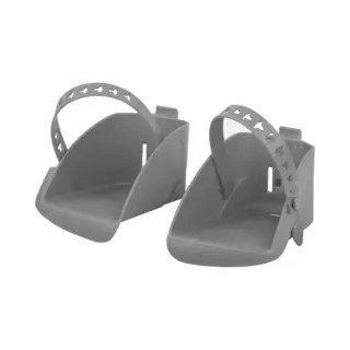 Polisport Voetenbakjes Set Boodie / Bubbly Maxi Zilver