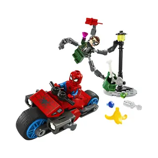 Lego 76275 Motorachtervolging: Spider-Man vs. Doc Ock