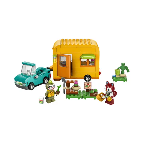 Lego 77054 Leifs caravan en tuinwinkel thumbnail