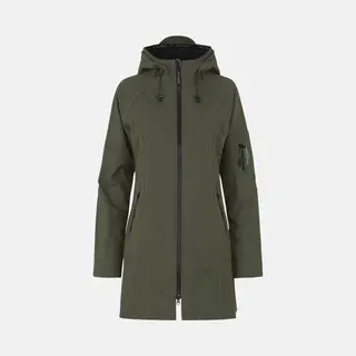 Damen Softshell Stretch Und Fleece Wasserdichter Mantel Ilse Jacobsen Hornbæk