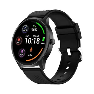 Denver Swc-387B 3,63 cm (1.43") Amoled Digitaal 466 x 466 Pixels Touchscreen Zwart