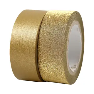 Creativ Company 25220 kantoortape Papier Goud 2 stuk(s)