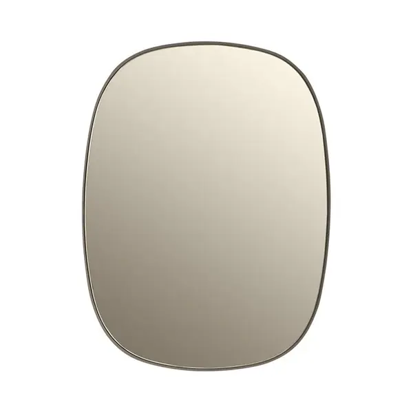 Muuto Framed Mirror - Taupe, Taupe Glass / Small , 59cm Mirrors thumbnail