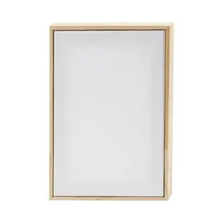 Creativ Company Gespannen Canvas Met Lijst 15, 8 X 23, 8 Cm 280 Gr Wit