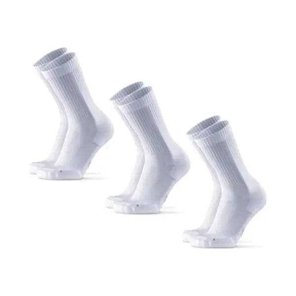 Danish Endurance Crew Laufsocken, Gepolstert & Atmungsaktiv, 3 & 5 Paar | Halbhohe Sportsocken, Gepolstert & Atmungsaktiv Mit Leichter Kompression, thumbnail